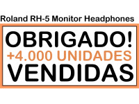 <b>Roland RH-5 auscultadores estudio baratos guitarra bateria pianos sintetizadores estúdio gravação produção DJ BEST-SELLER</b> <b>Roland RH-5 auscultadores estudio baratos guitarra bateria pianos sintetizadores estúdio gravação produção DJ BEST-SELLER</b>